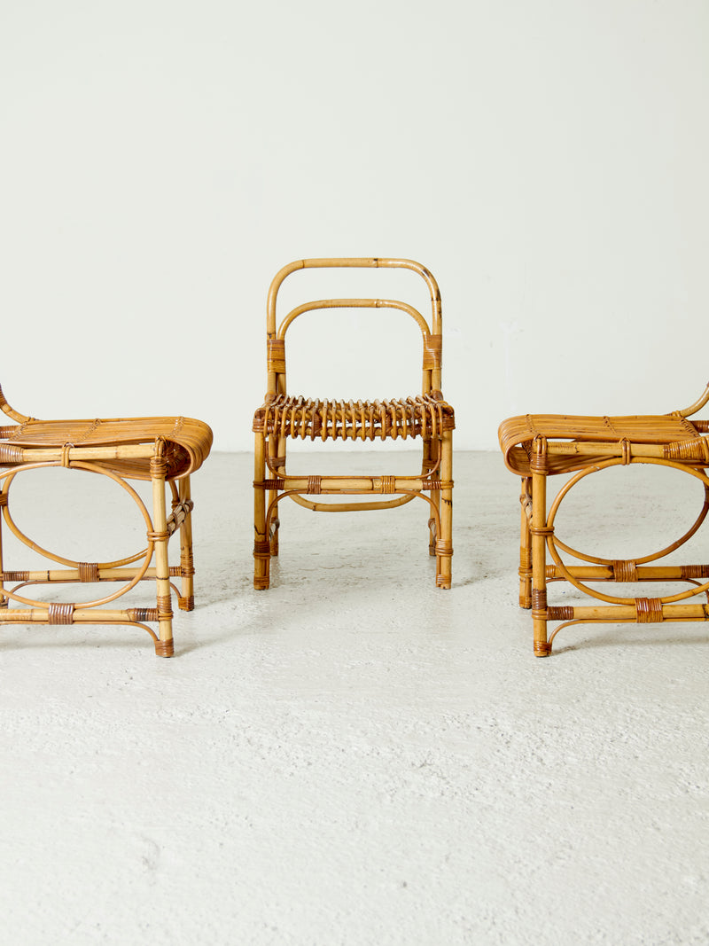 Manila Cane Chairs mod. 203