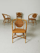 Set of Eight Castelló Dining Chairs