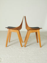 Set of Four Tonneau Chairs