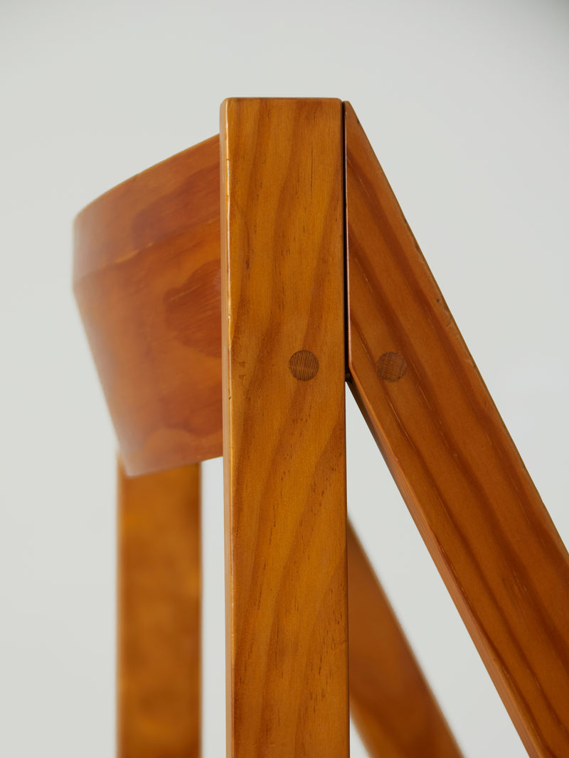 Pine Folding Chair Model 356