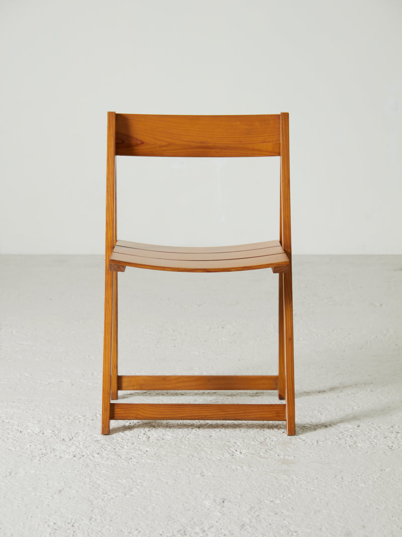Pine Folding Chair Model 356