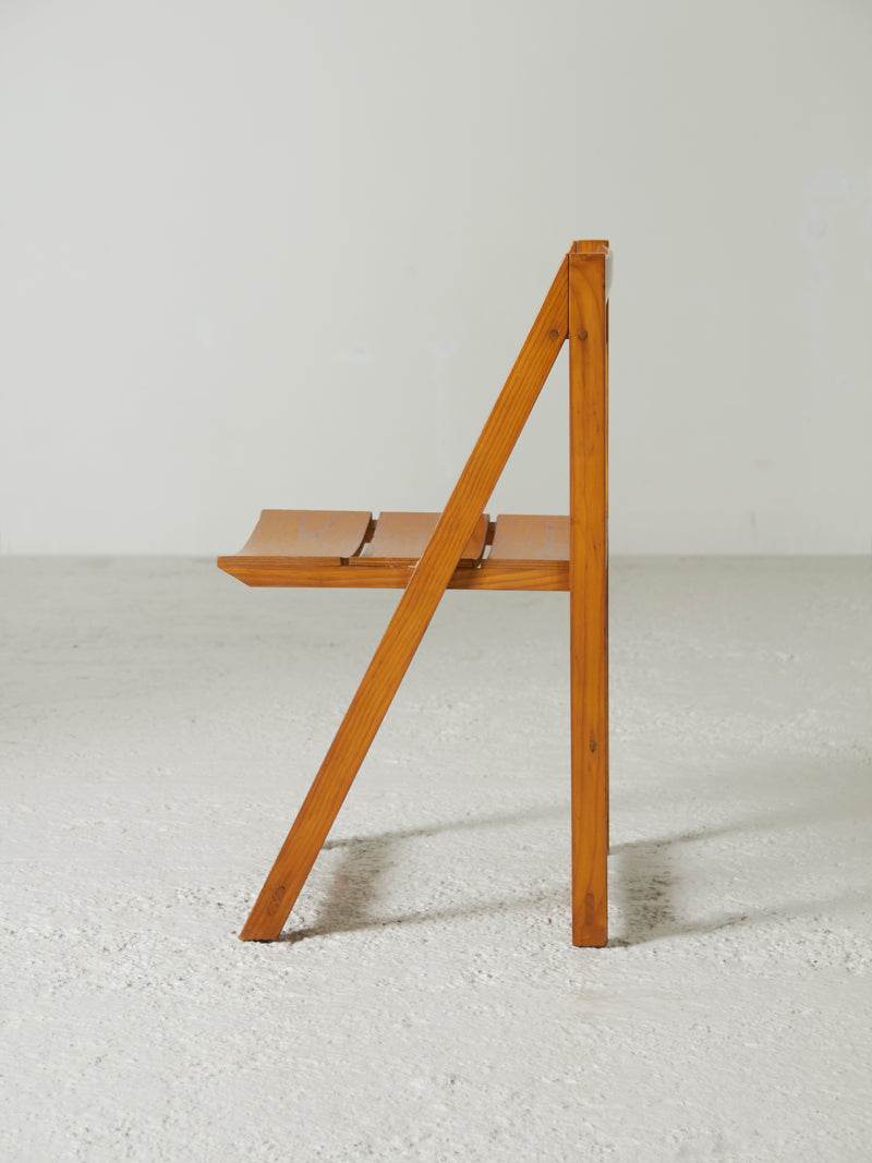 Pine Folding Chair Model 356