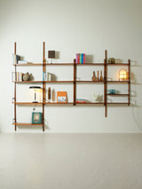 Iron and Wood Shelf System