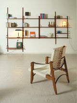 Iron and Wood Shelf System