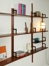 Iron and Wood Shelf System