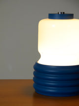 Blue Opaline Table Lamp