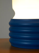 Blue Opaline Table Lamp