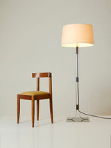 Lámpara de pie Bach cromada II