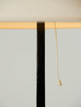 Iron and Linen Floor Lamp