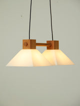 Pine and Methacrylate Pendant Lamp