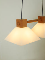 Pine and Methacrylate Pendant Lamp