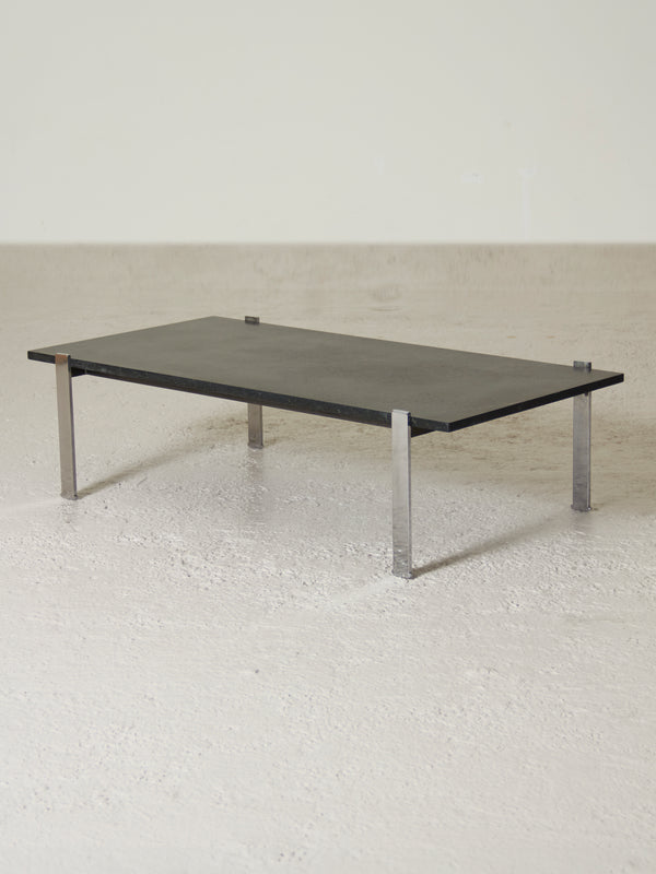 Iron and Marble Coffee Table