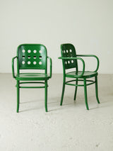 Pair of Lacquered Hoffmann Dining Chairs
