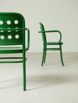 Pair of Lacquered Hoffmann Dining Chairs
