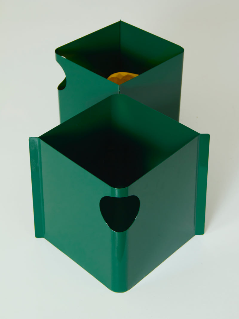 Papereres lacades en verd