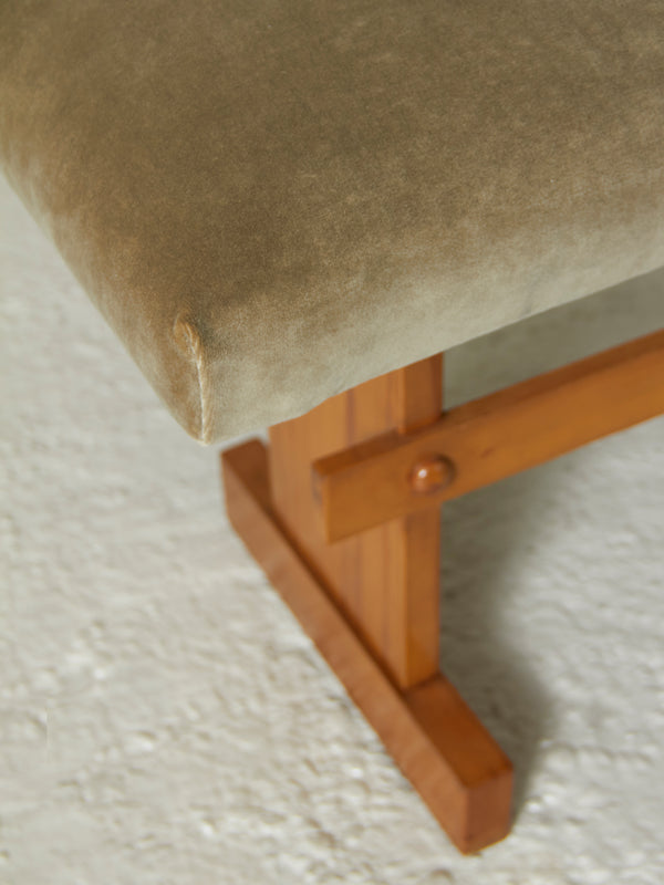 Upholstered Pine Small Benches