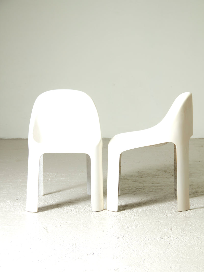 Pair of Fiberglass Chairs