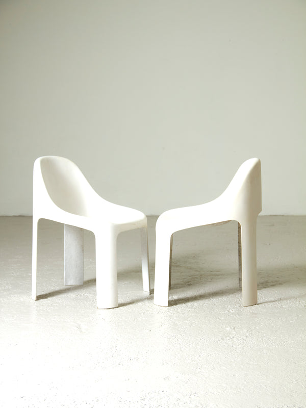 Pair of Fiberglass Chairs
