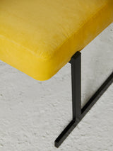 Pair of Upholstered Iron Armchairs