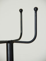 Black Iron Standing Coat Rack