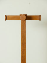 Oak Standing Coat Rack
