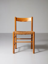 Pine and Rush Chairs mod. 186