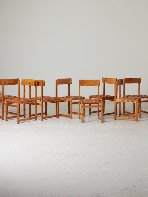 Set of Dight Tiracord Dining Chairs