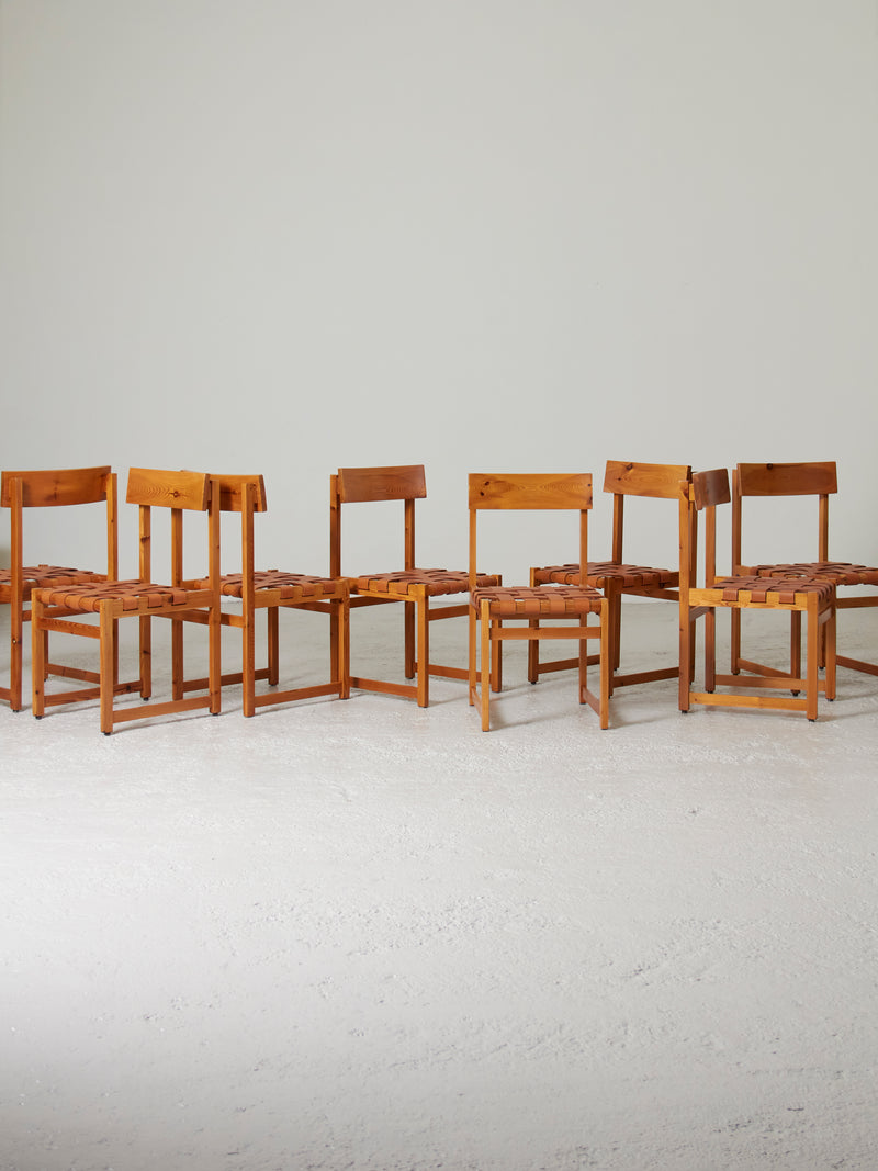 Set of Dight Tiracord Dining Chairs