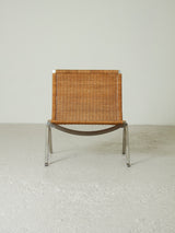 Steel and Wicker Armchair