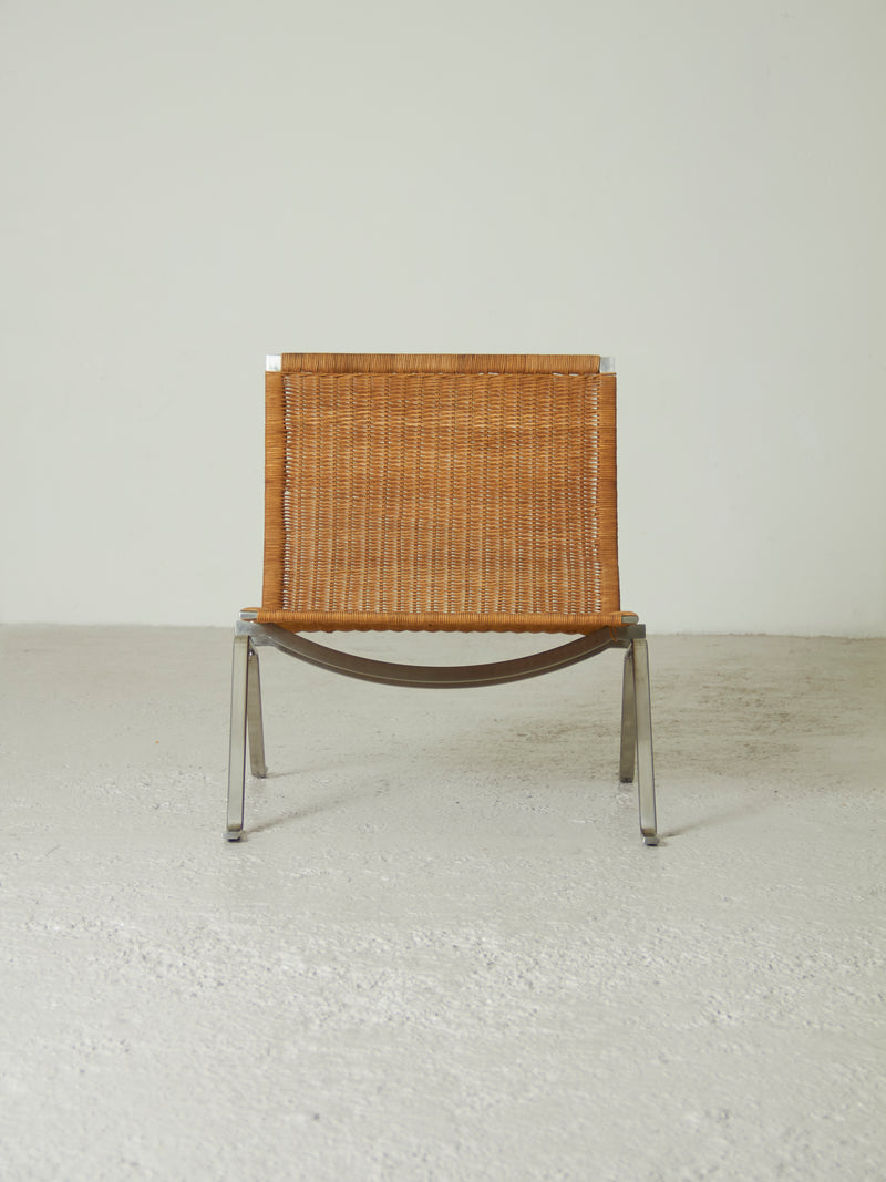 Steel and Wicker Armchair