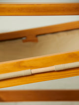 Butaca de pi i lona beige