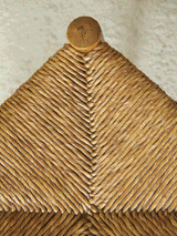 Tamborets de fusta i boga