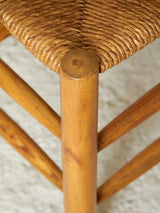 Tamborets de fusta i boga