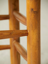 Tamborets de fusta i boga