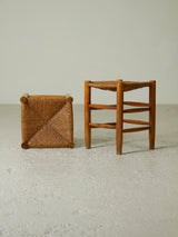 Tamborets de fusta i boga