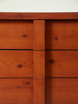 Double Pine Chest of Drawers