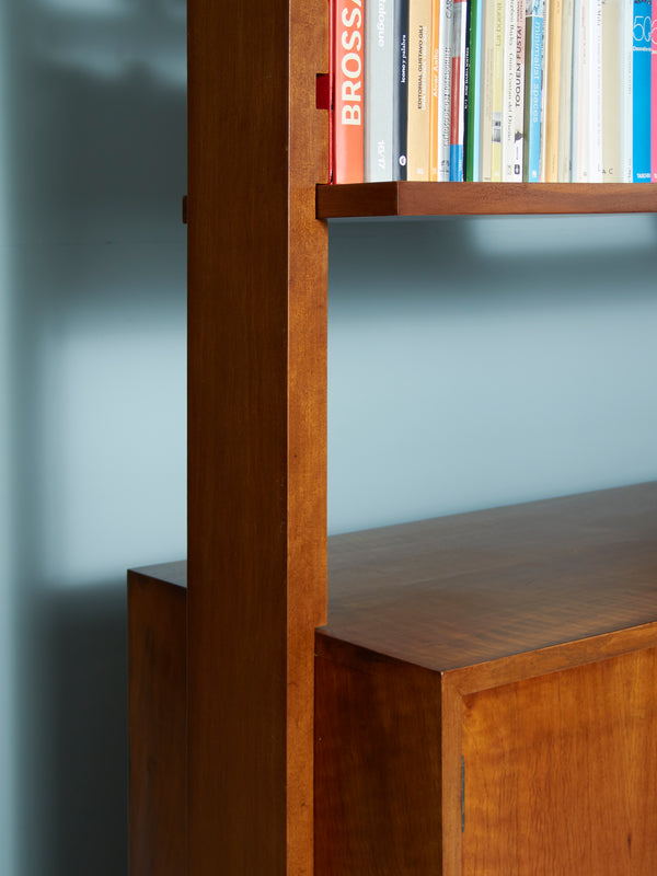 Walnut Sideboard with Shelves