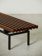 Banco de madera y hierro mod. 1102