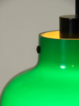 Lámpara de suspensión Max Bill verde