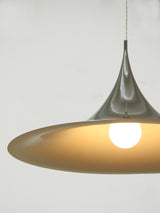 Làmpada de suspensió cromada Semi