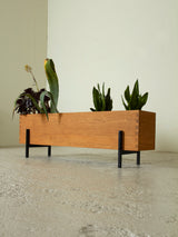Wood and Iron Planter