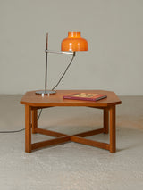 Octagonal Oak Coffee Table