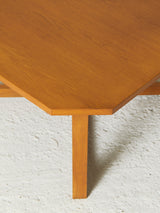 Octagonal Oak Coffee Table