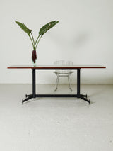 Iron and Wood Dining Table