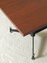 Iron and Wood Dining Table