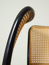 Pareja de sillas estilo Thonet mod. 811 negras