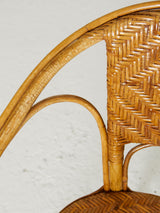 Wicker and Cane Dining Chairs