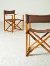 Pareja de sillas plegables racionalistas