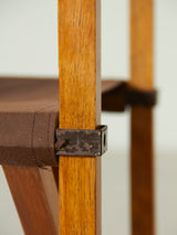 Pareja de sillas plegables racionalistas