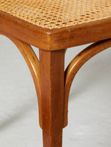 Hoffman Style Wood and Mesh Chair